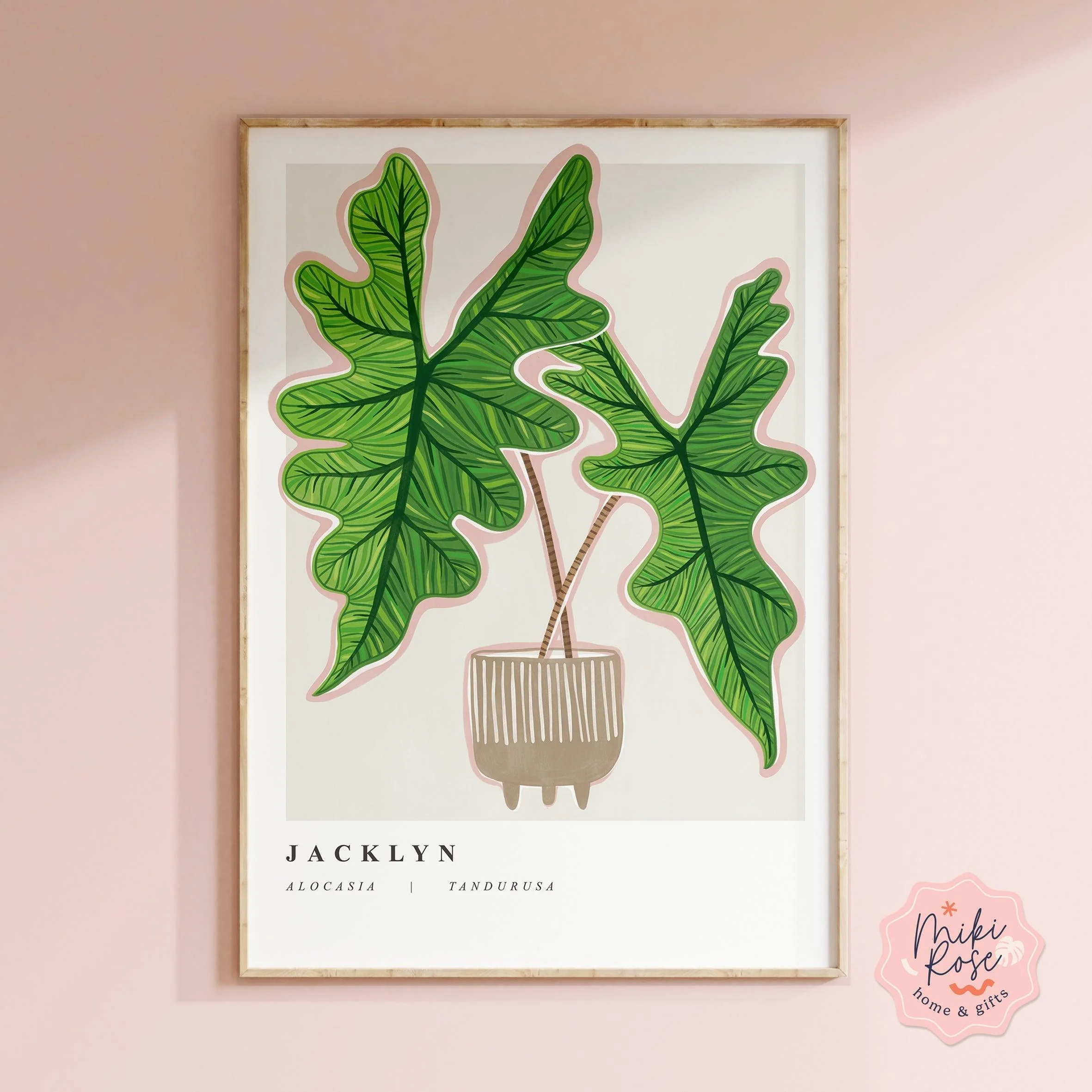 Alocasia Jacklyn Art Print - Image 2