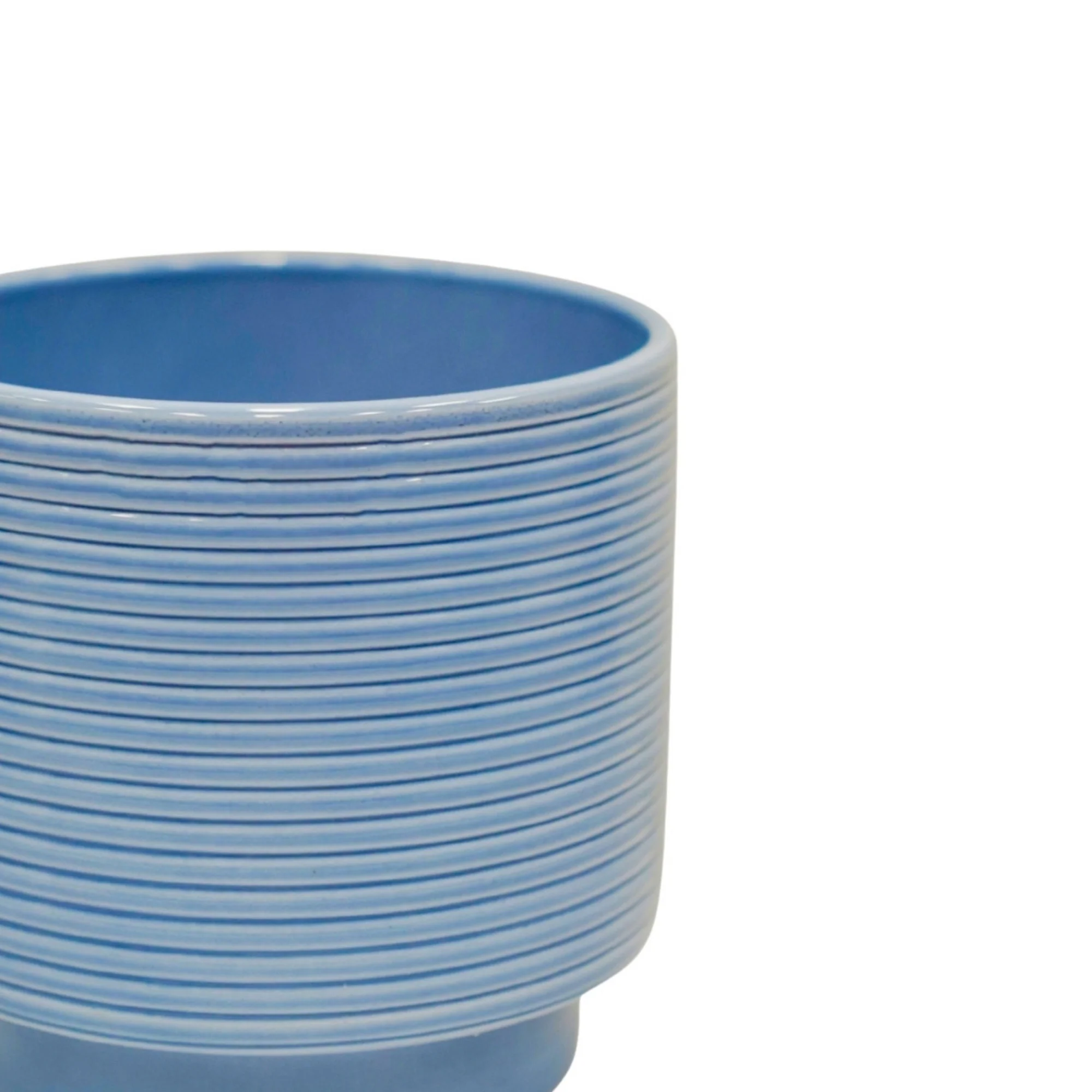 Berlin Blue Ripple Pot - Image 2