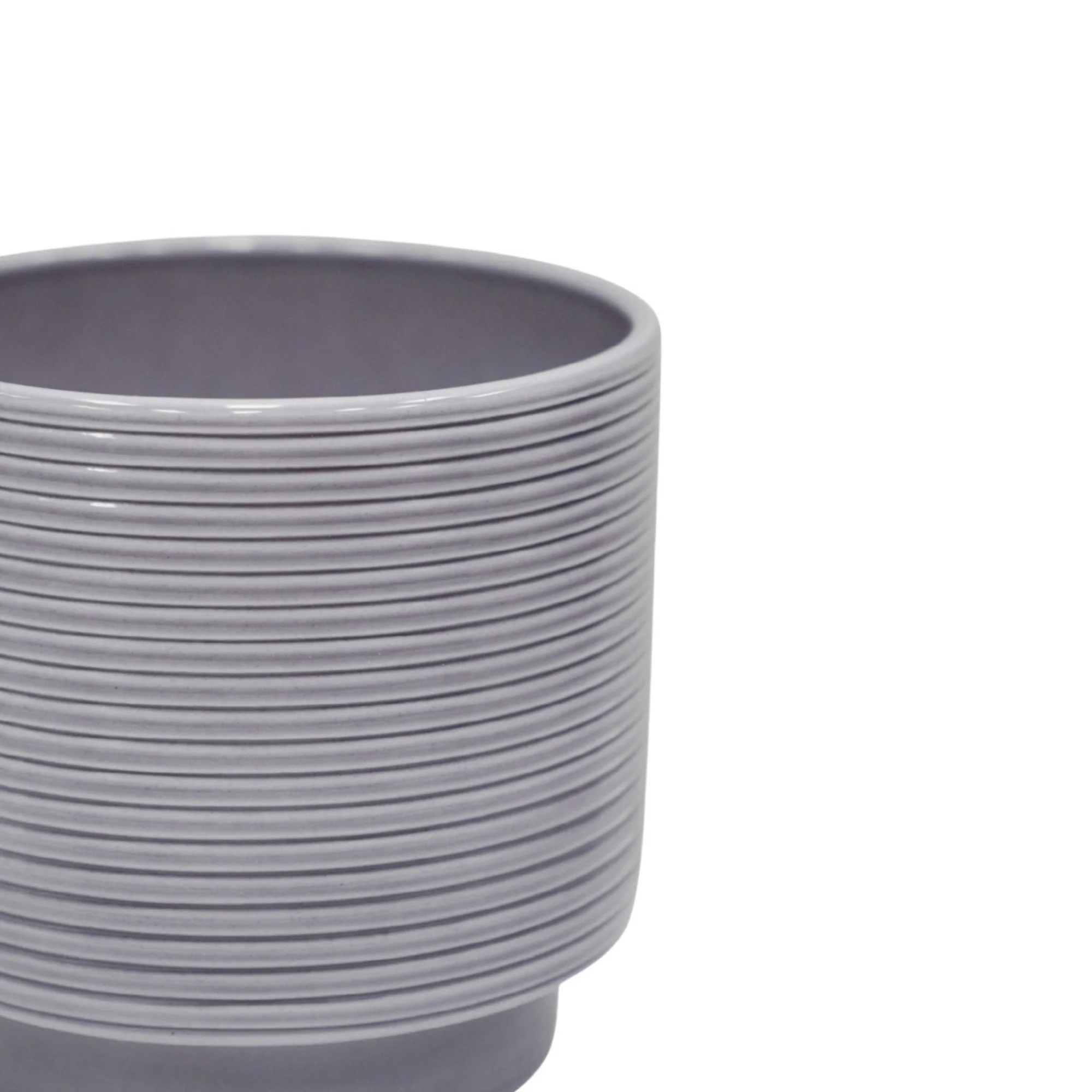 Berlin Grey Ripple Pot - Image 2
