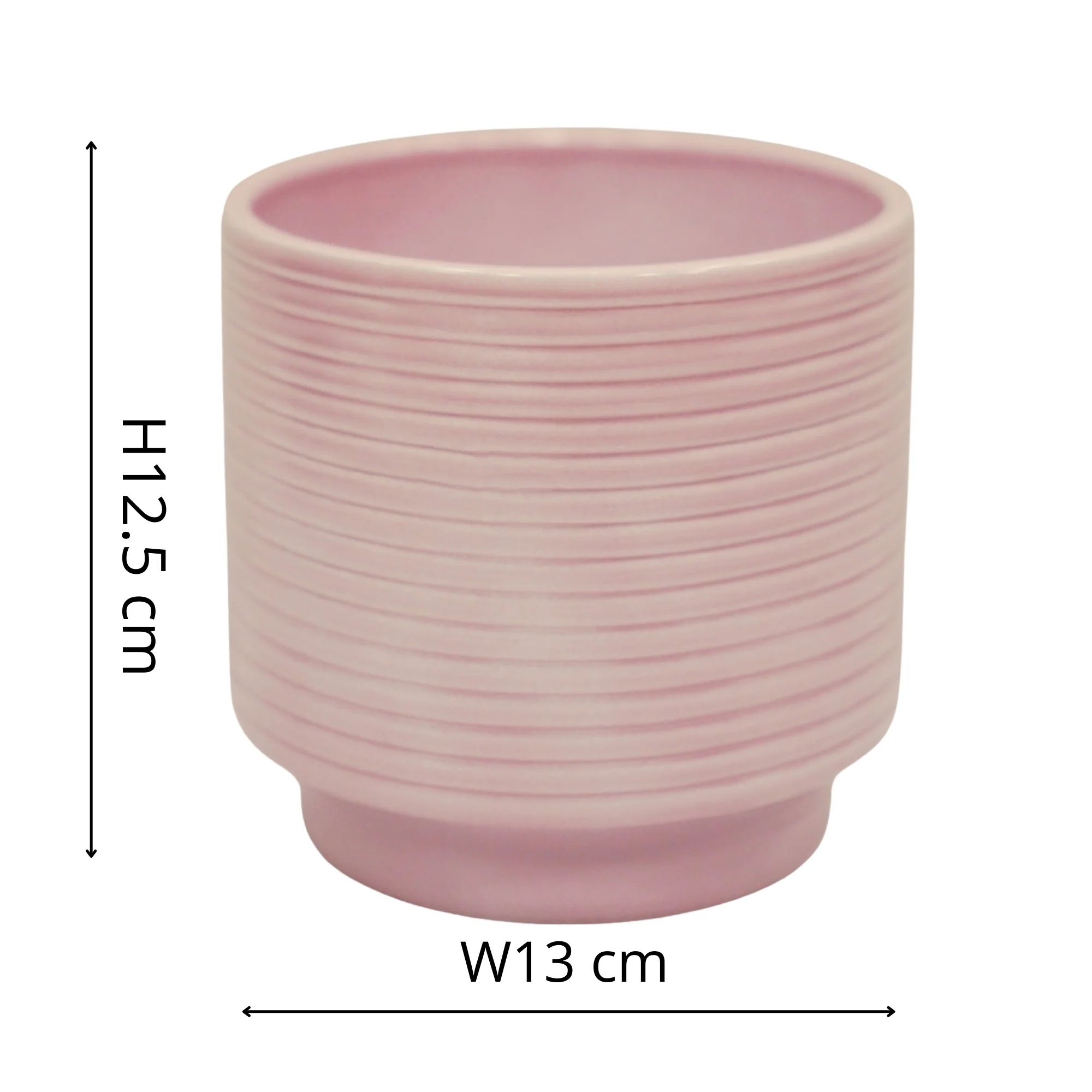 Berlin Rose Ripple Pot - Image 2