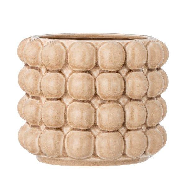 Deia Bubble Stoneware Pot by Bloomingville