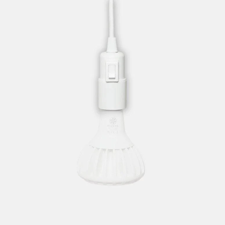 GrowGang Enna Plug-in Ceiling Pendant with 5m Textile Cable and Ceiling hook