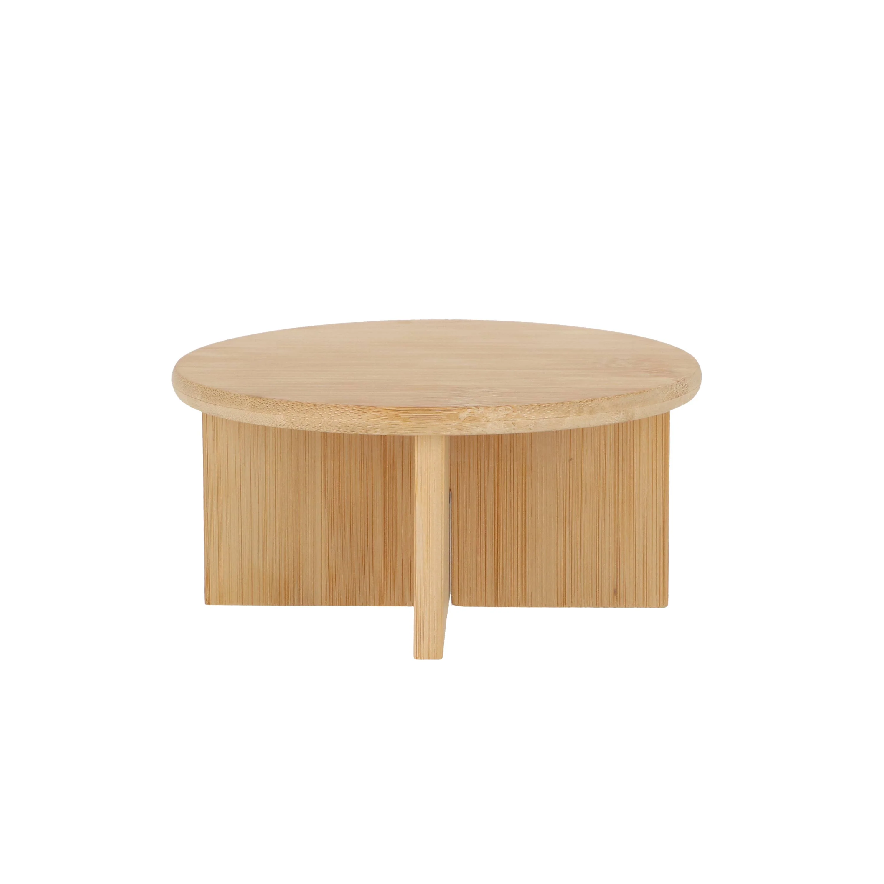 FSC® Certified Bamboo Plant Stands – Minimalist Wooden Plant Risers - Image 4