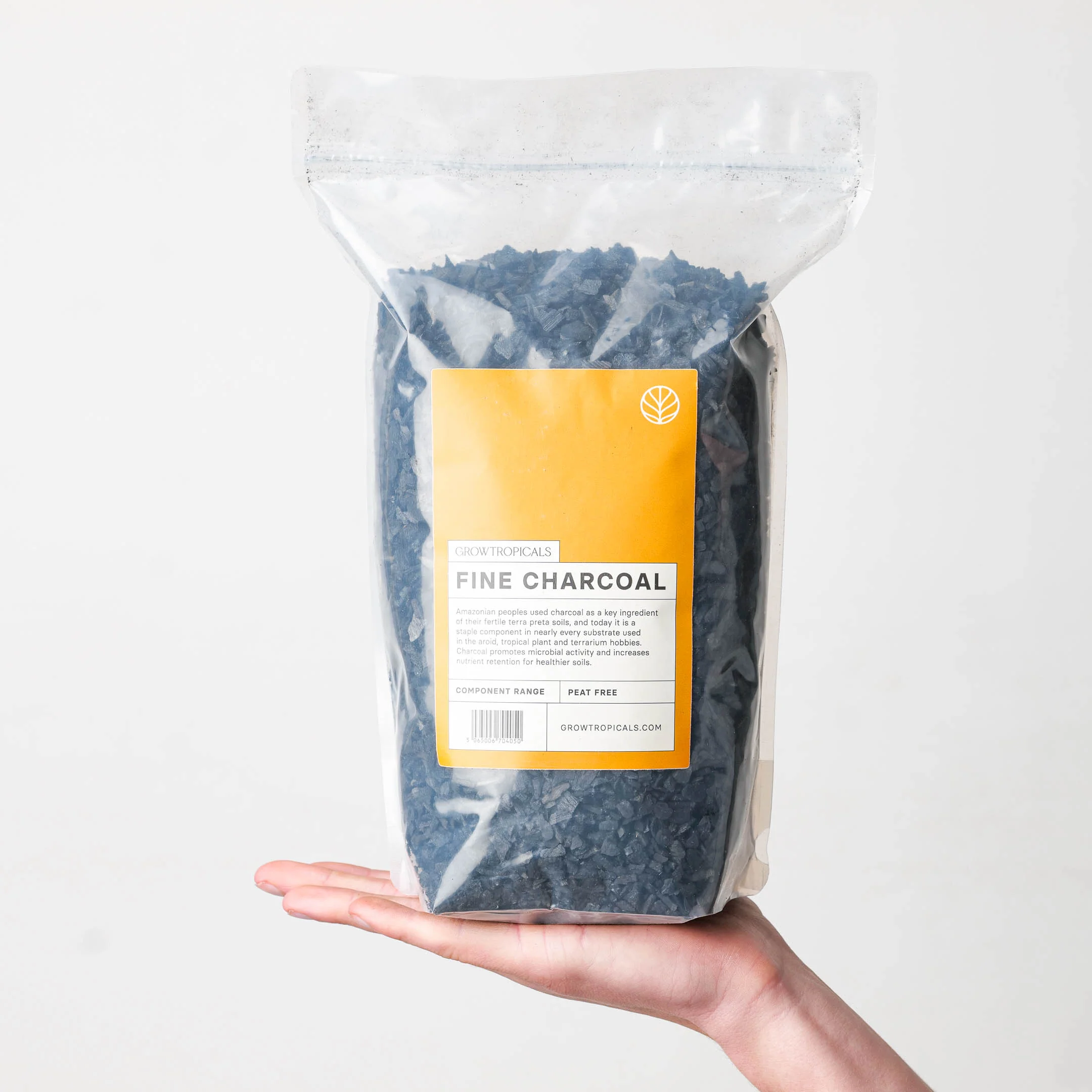 GrowTropicals Horticultural Charcoal (Fine Grade)