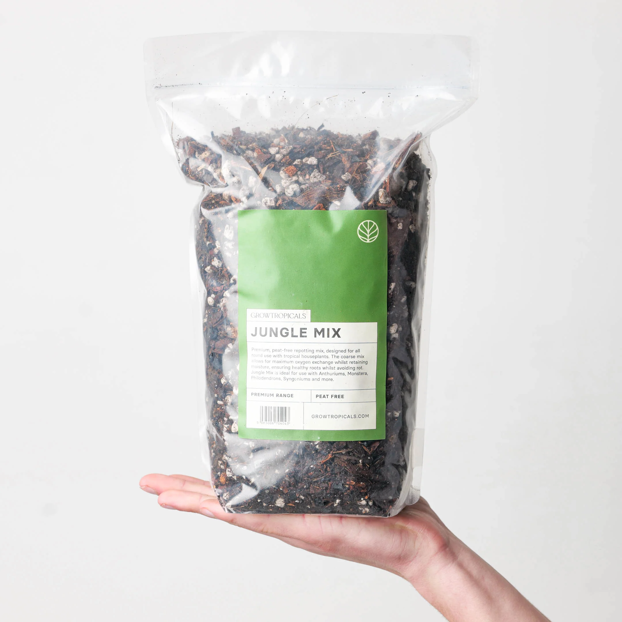 GrowTropicals Jungle Mix - Tropical Houseplant Potting Mix