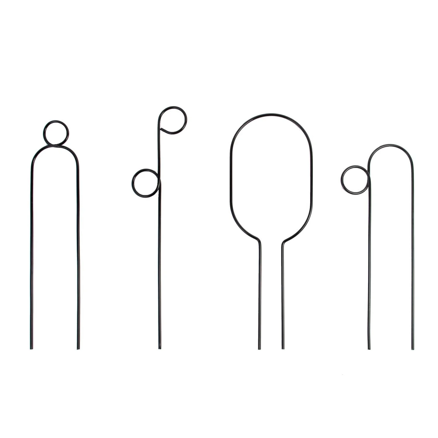 Mini Plant Stake - Hoop - Black - Image 6