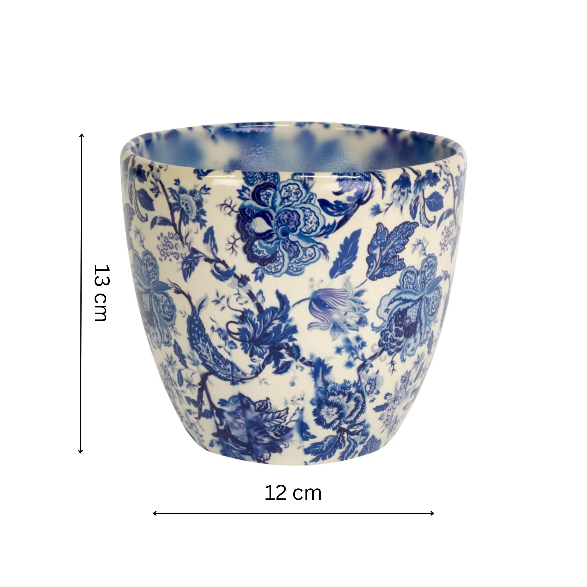 Monza Vintage Blue Pot - Image 4