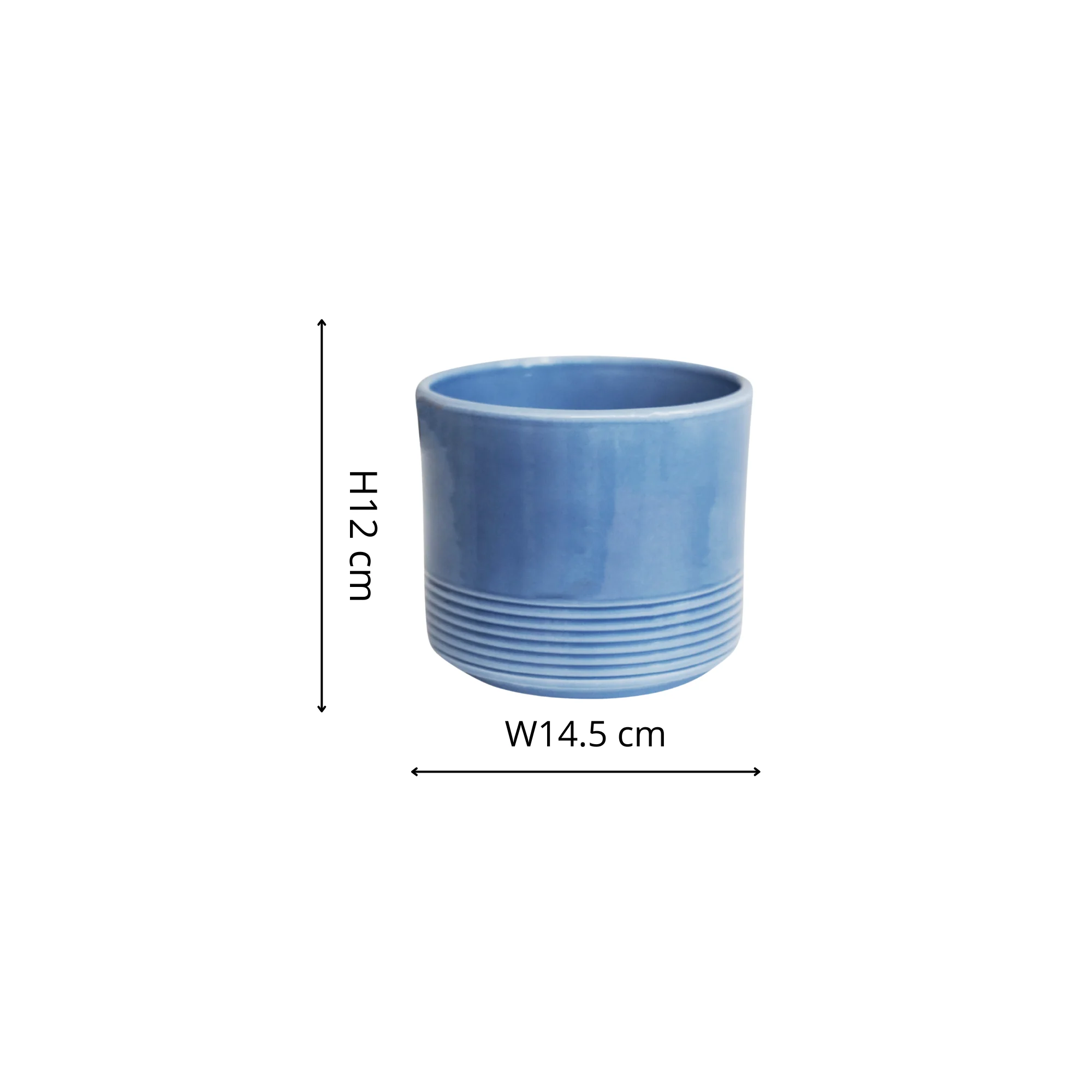 Munich Blue Gloss Pot - Image 2