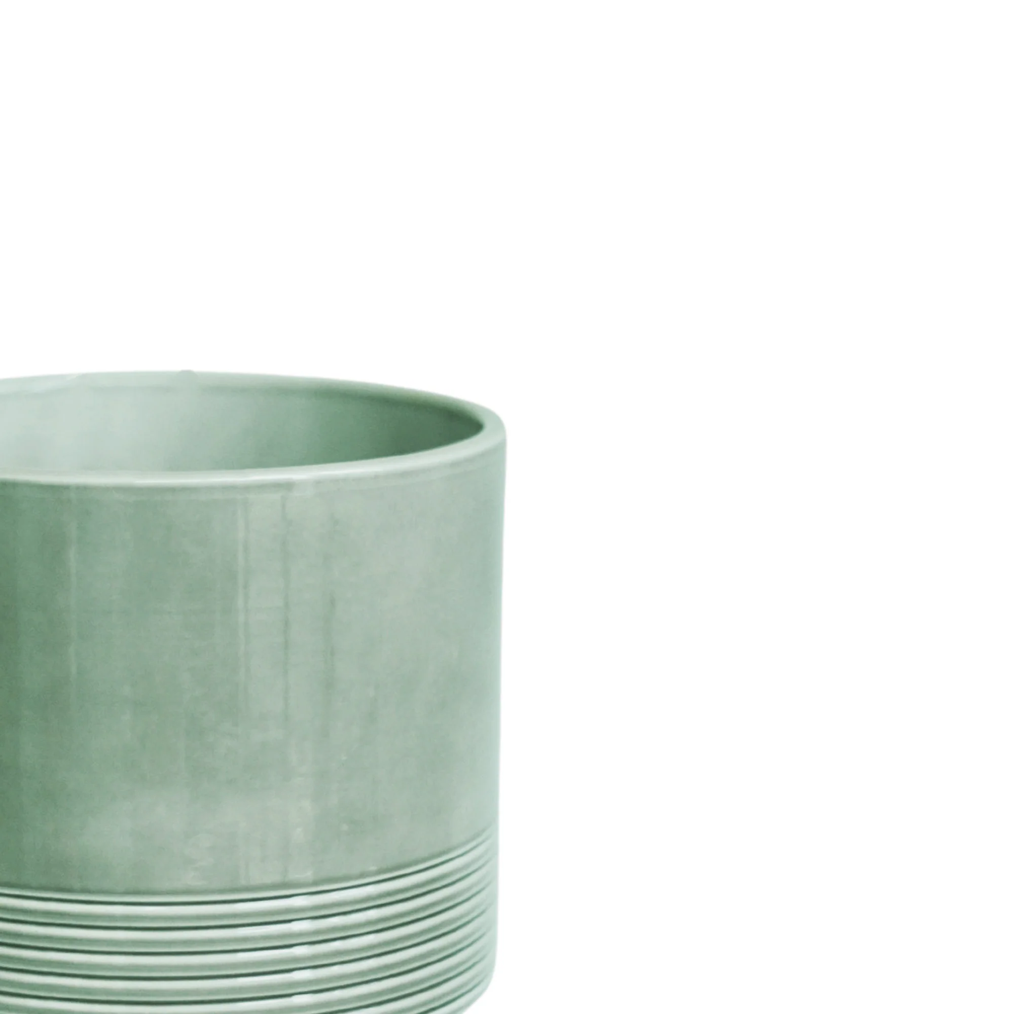 Munich Green Gloss Pot - Image 3