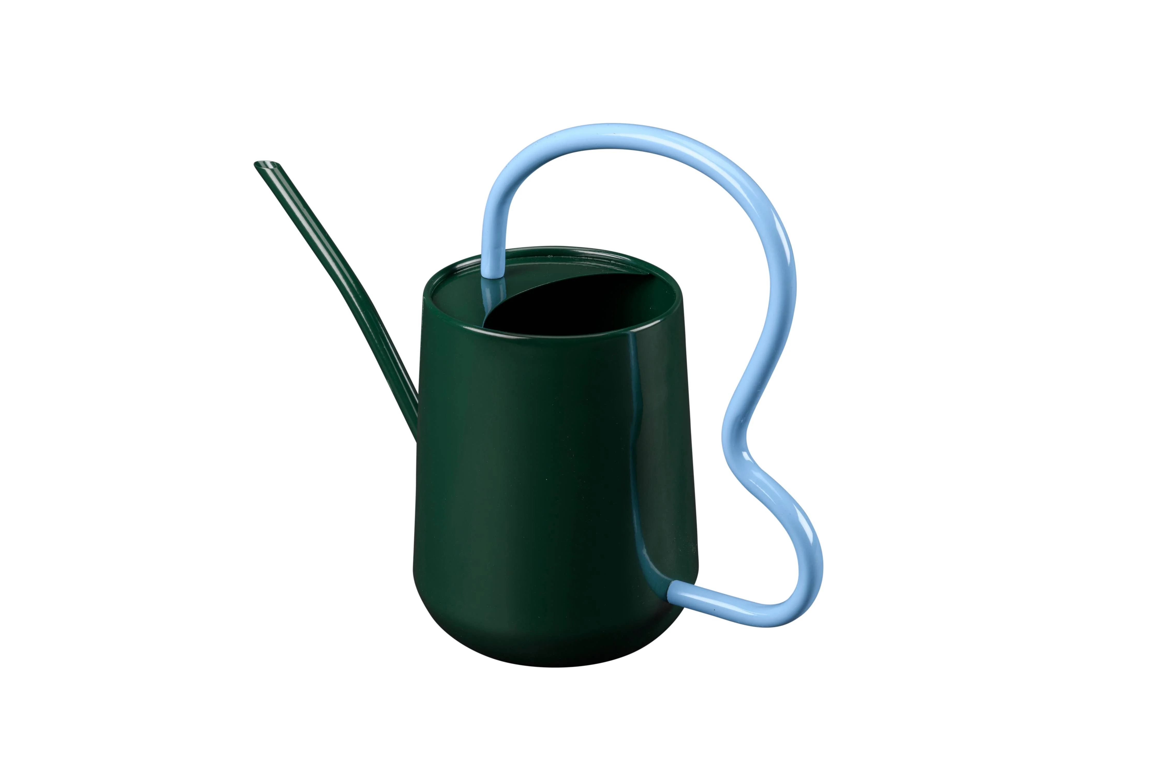Dark Green Scalloped Indoor Watering Can - Image 2