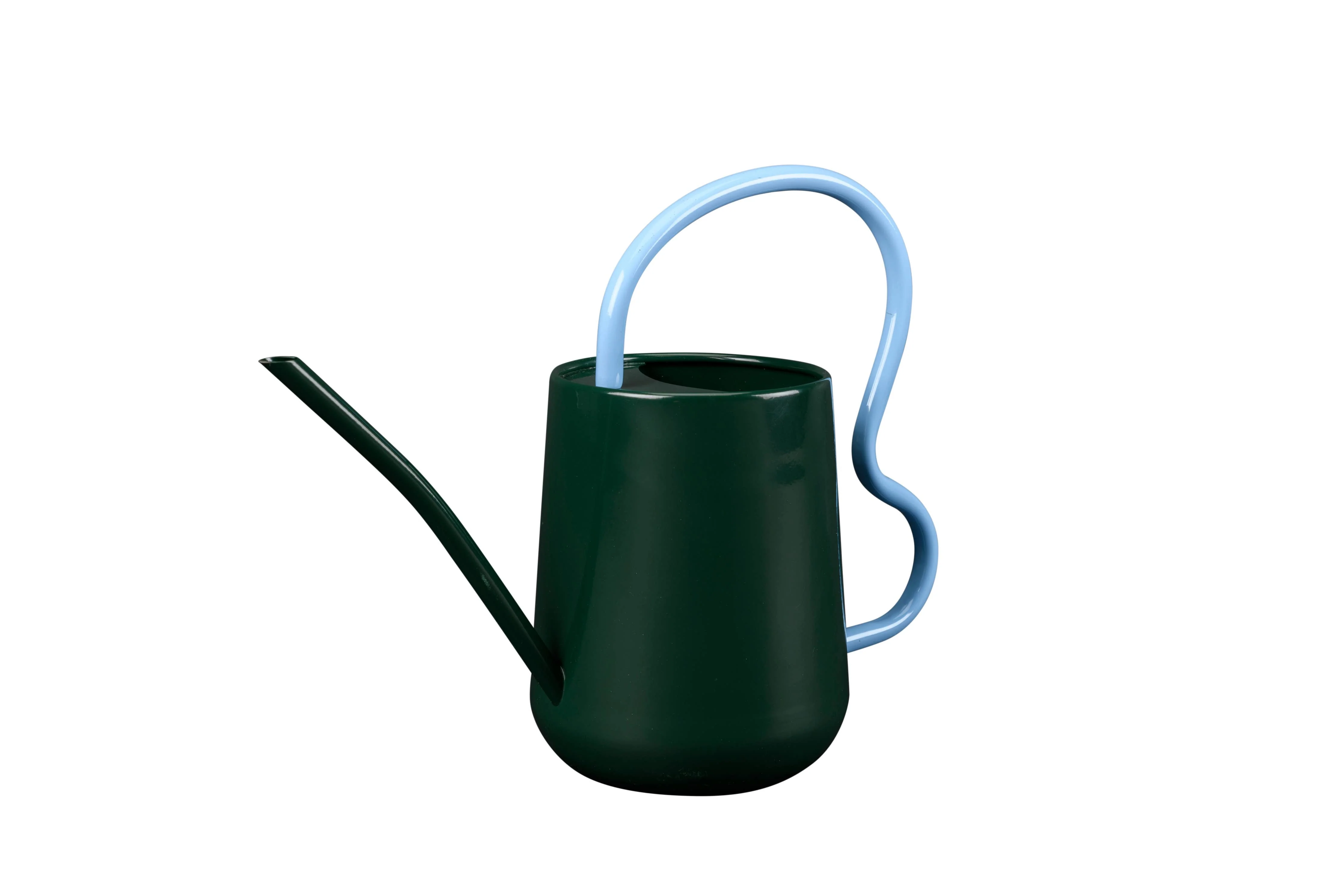 Dark Green Scalloped Indoor Watering Can - Image 4