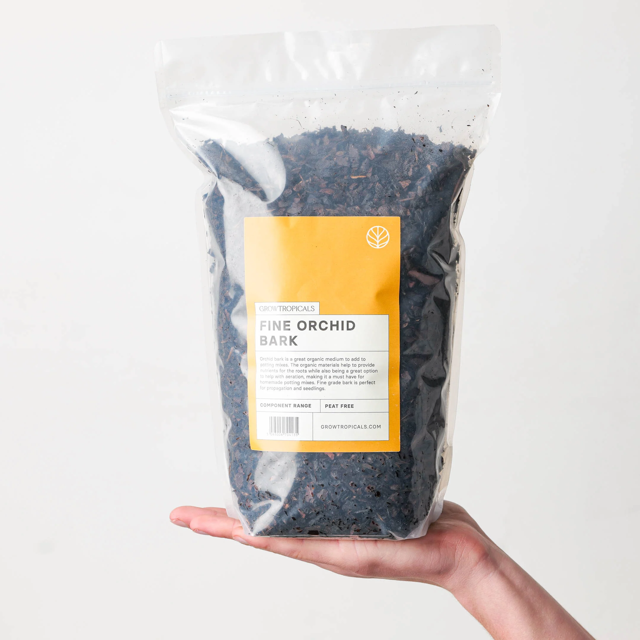 GrowTropicals Orchid Bark (Fine Grade)