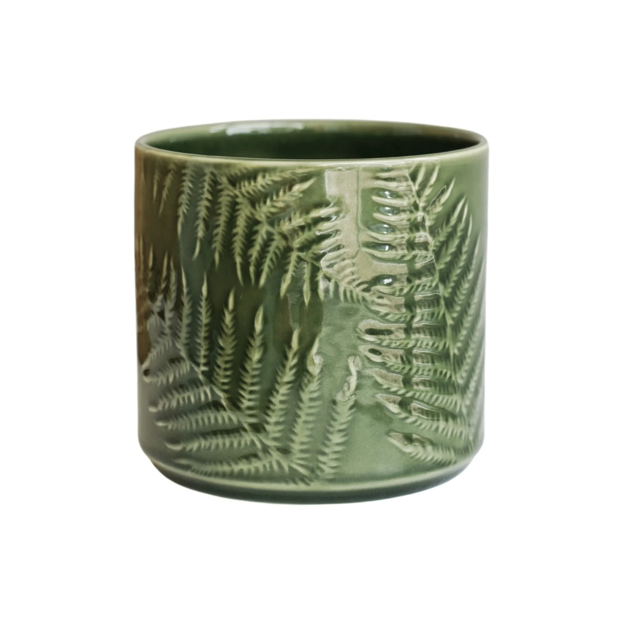 Orla Fern Pot Green