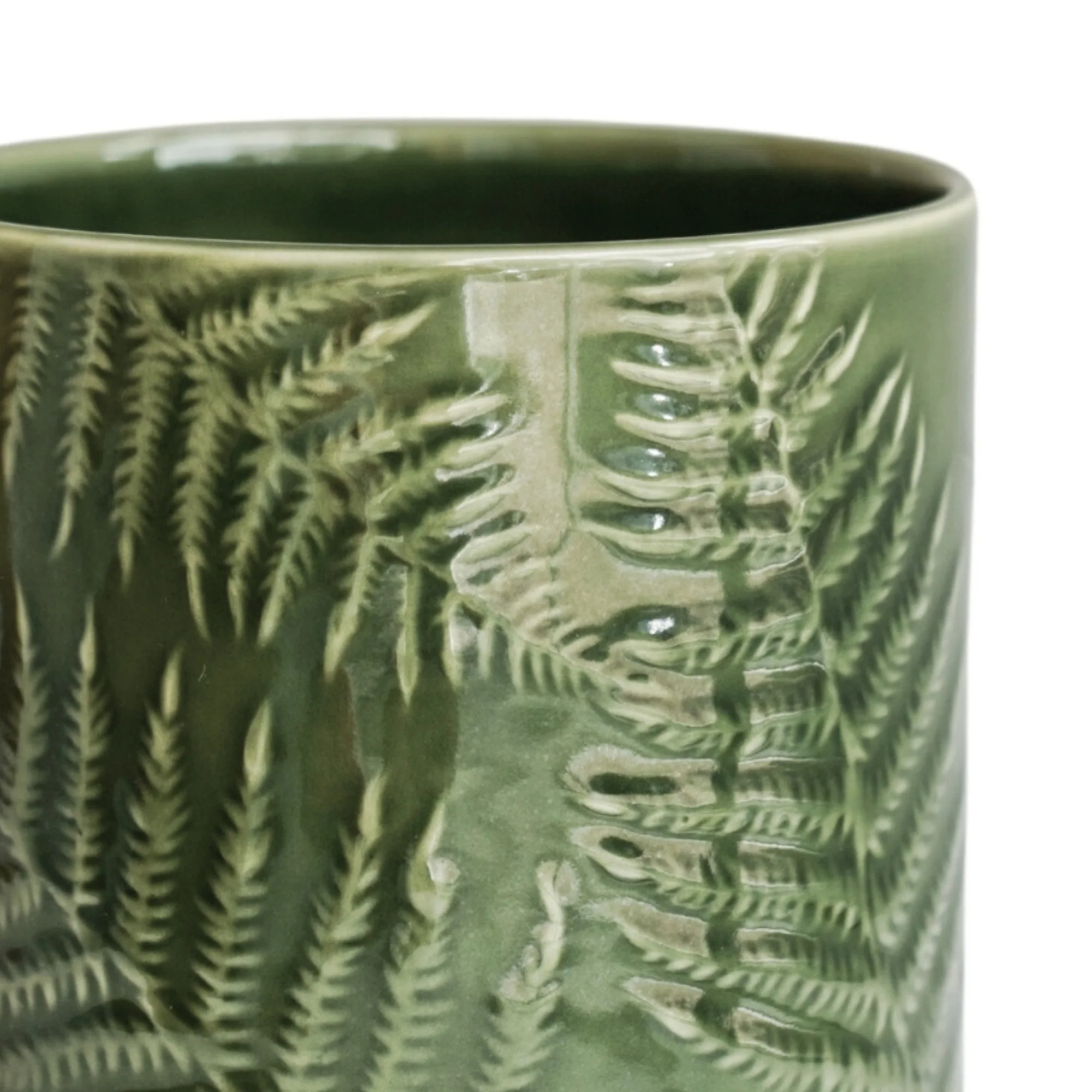 Orla Fern Pot Green - Image 2