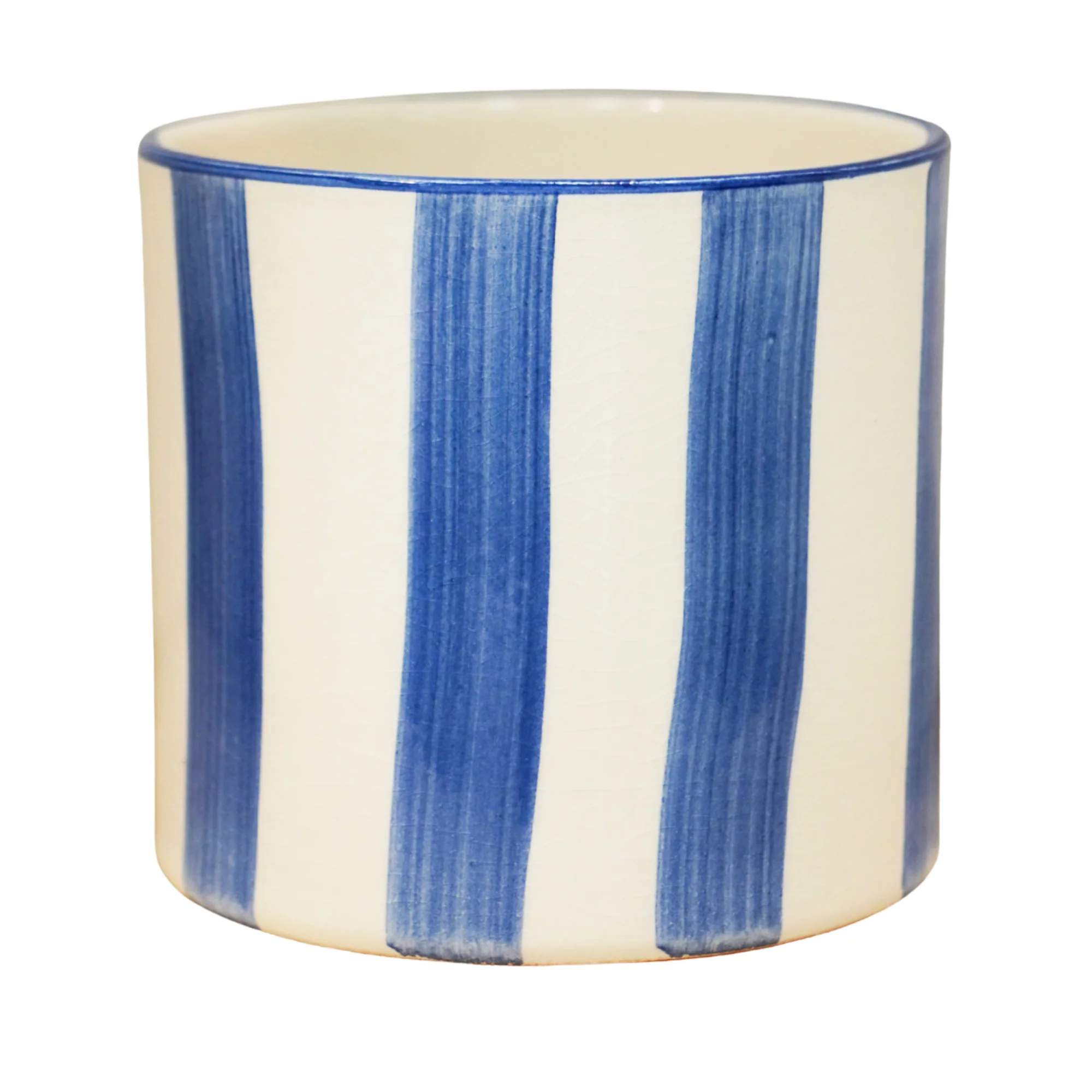 Paros Blue Stripe Pot