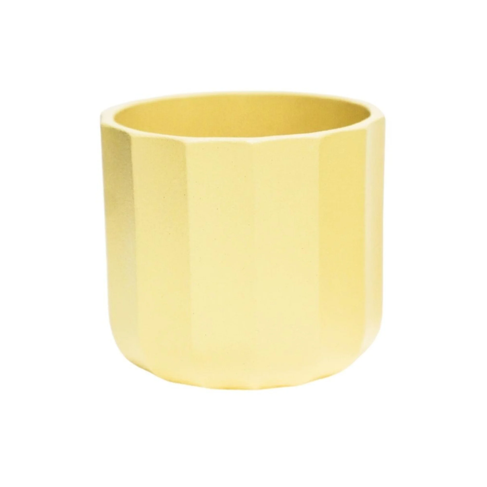 Positano Geo Planter - Lemon