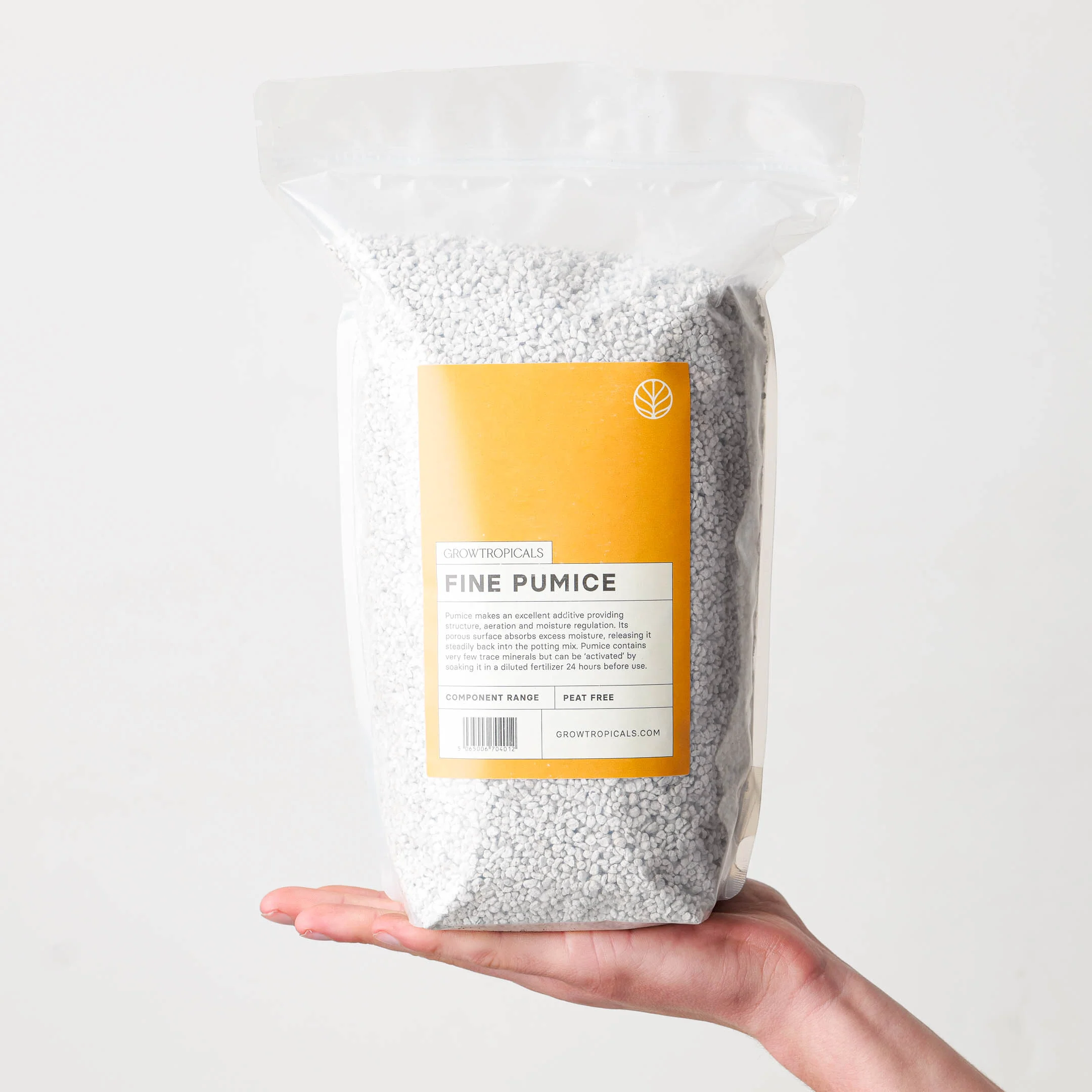 GrowTropicals Pumice (Fine Grade)