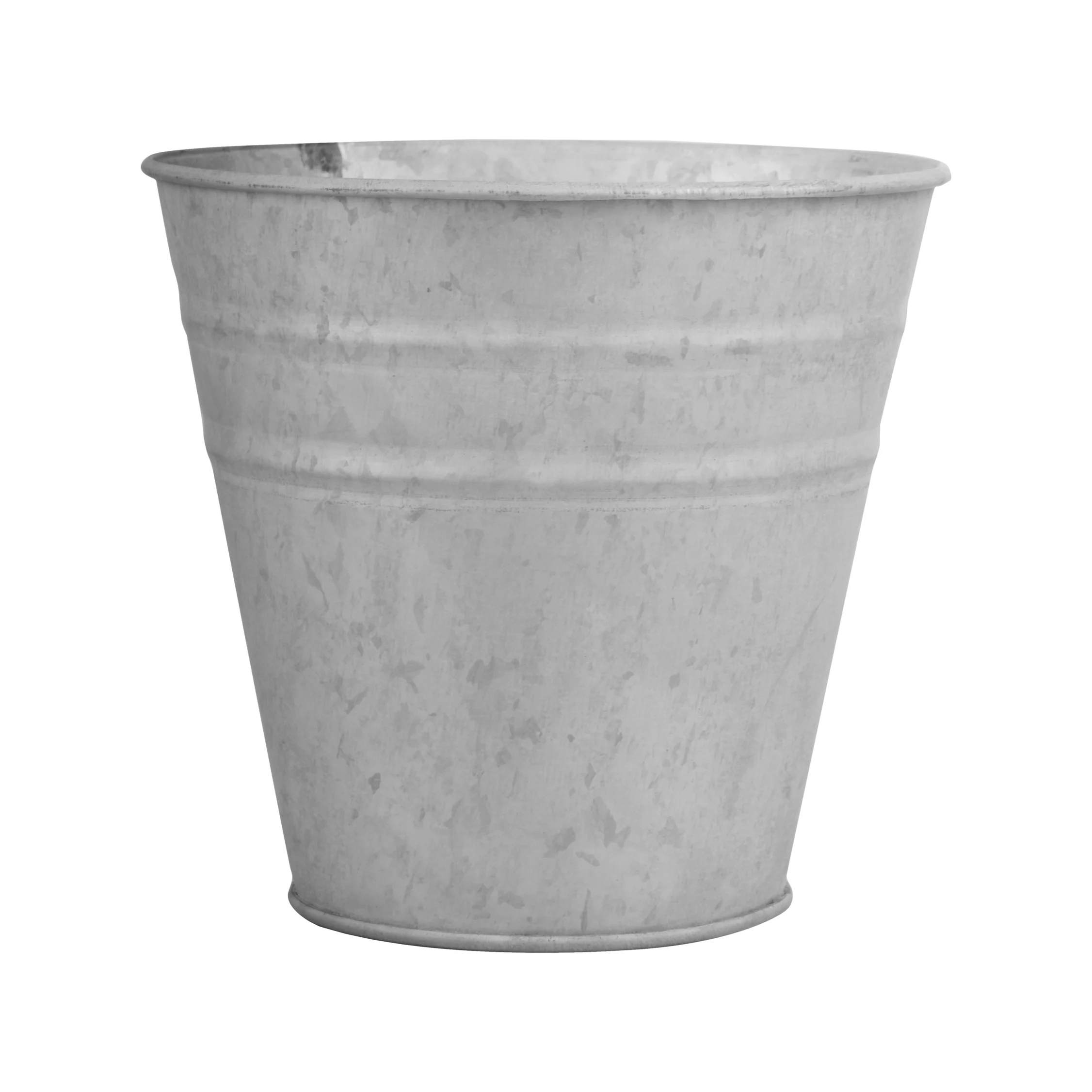 Rustic Zinc Plant Pot - Image 2
