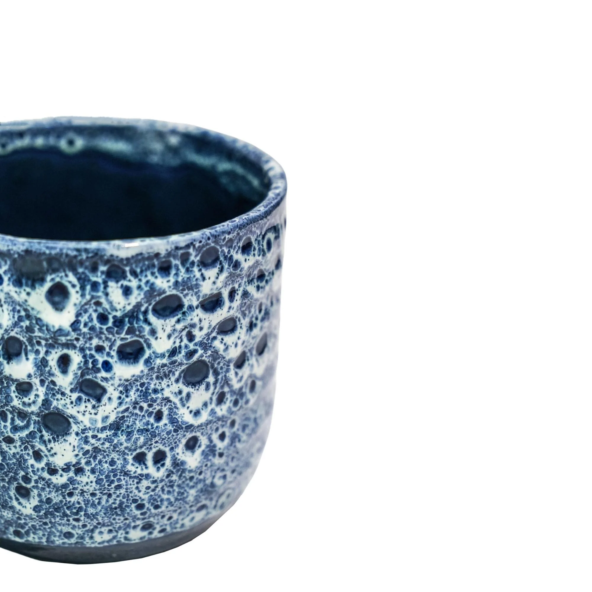 Sapphire Reactive Glaze Pot - Image 2