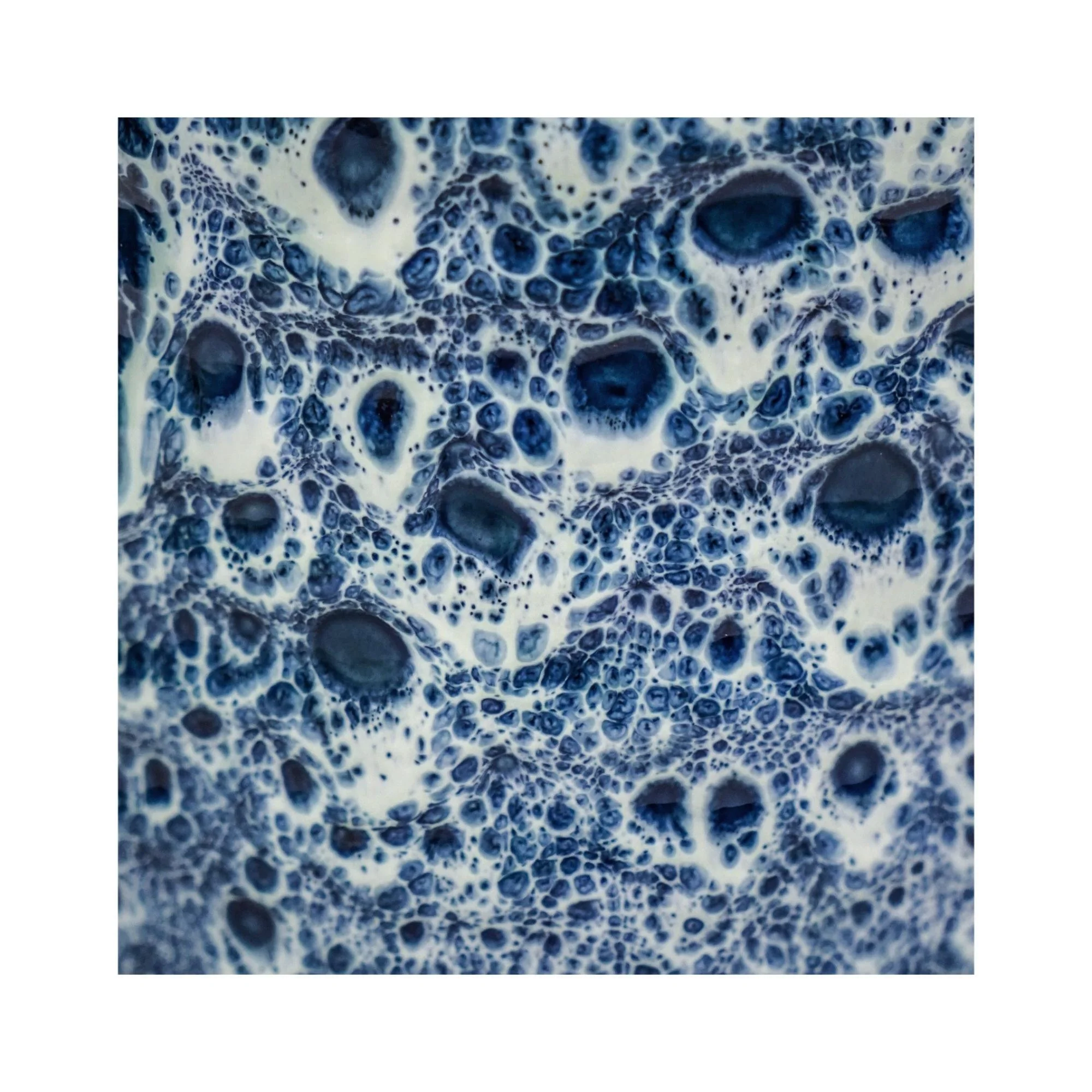 Sapphire Reactive Glaze Pot - Image 3