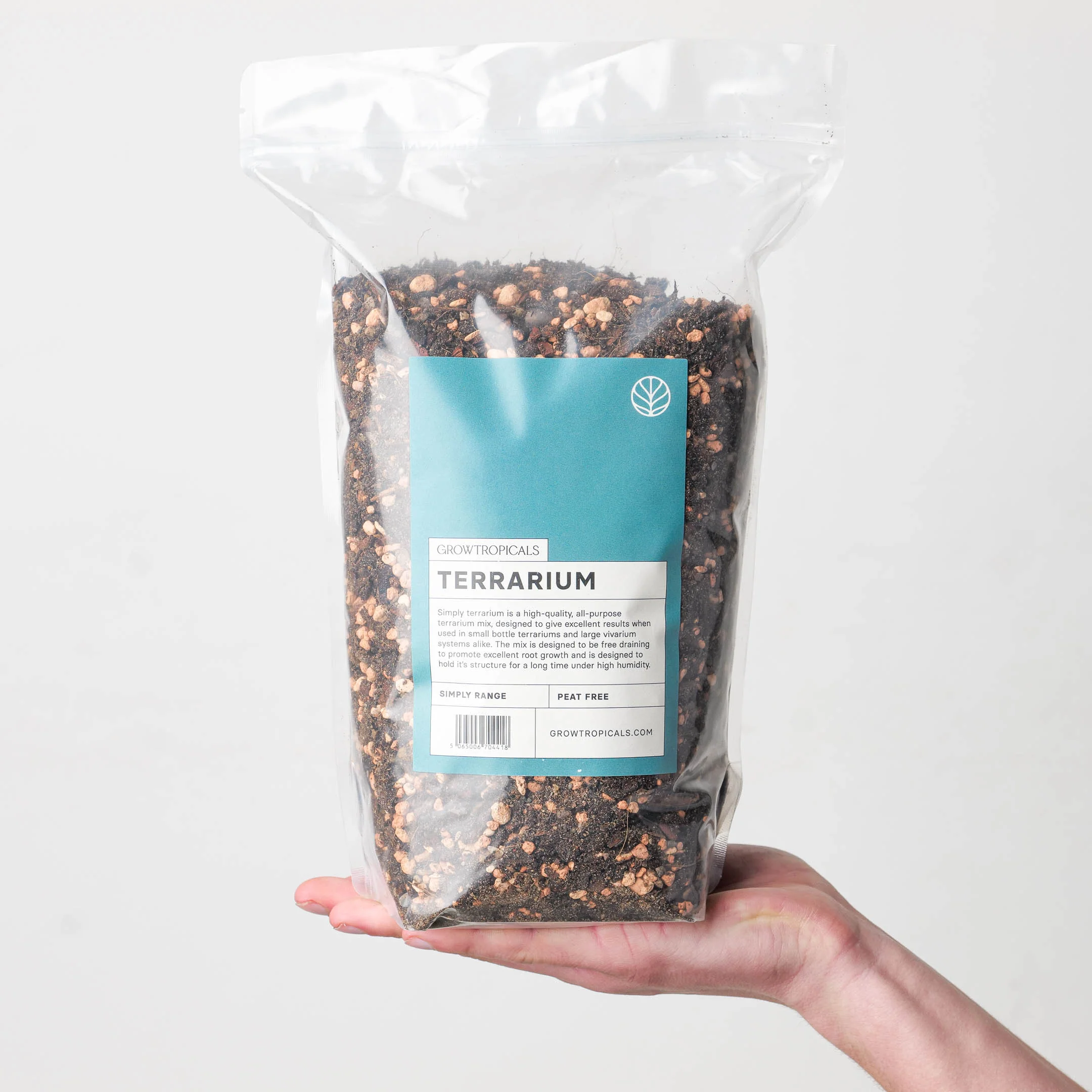 Growtropicals Simply Terrarium - Tropical Houseplant Potting Mix